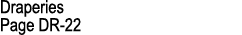 Draperies Page DR 22
