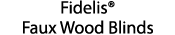 Fidelis® Faux Wood Blinds