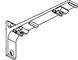 A metal bracket is shown in a white drawing. AI generated content