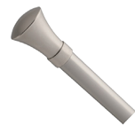 A silver object with a hole in it. AI generated content