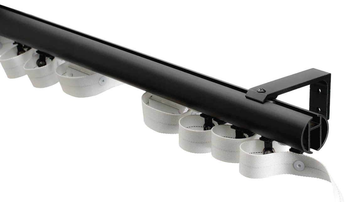 A black object with a white cord hanging from it. AI generated content