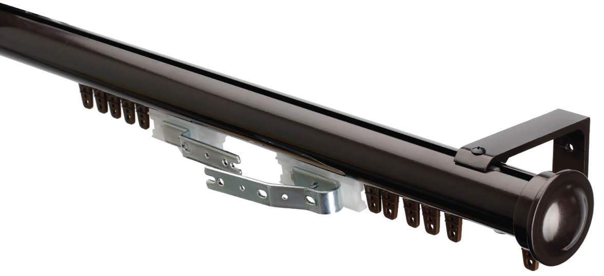 A black metal bracelet with a silver clasp. AI generated content