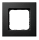 A black square with a white background. AI generated content