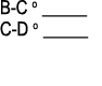 B C o _____ C D o _____