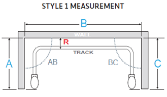 A diagram shows a style 1 measurement with letters A, B, C, and D. AI generated content